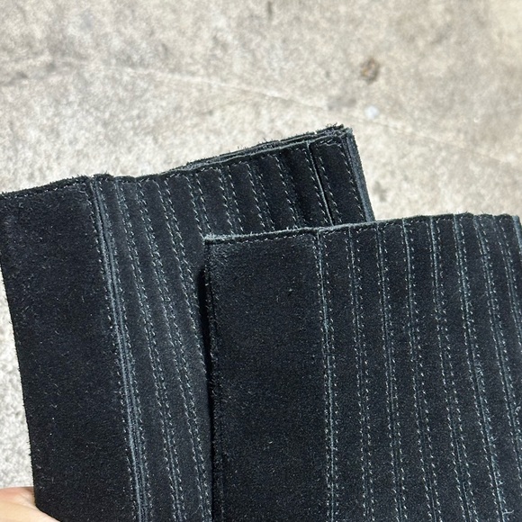 Opening Ceremony Harness Buckle Suede boots - Picture 7 of 7